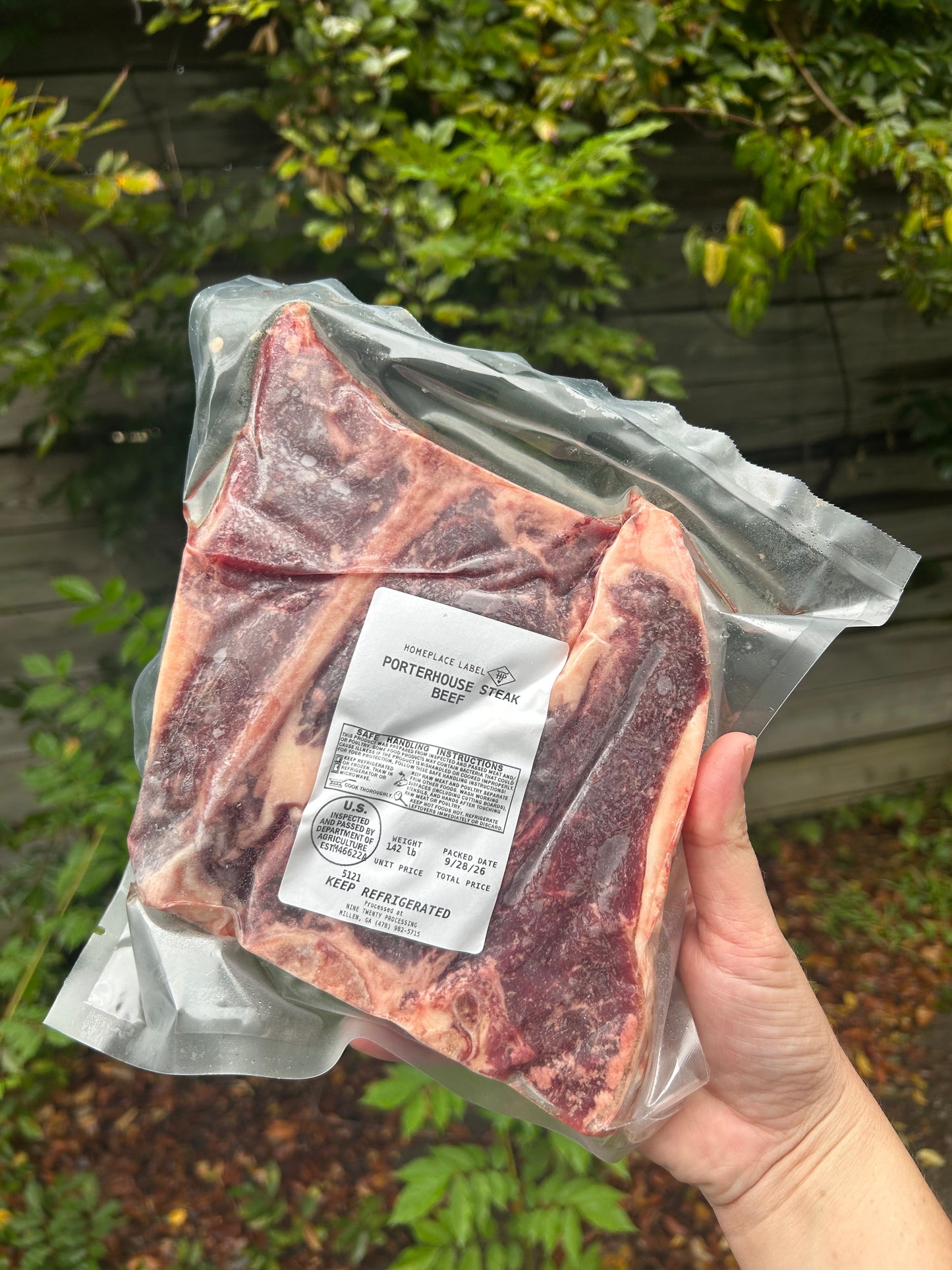 Beef Porterhouse Steak